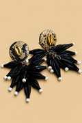 Aros Erizo Negro